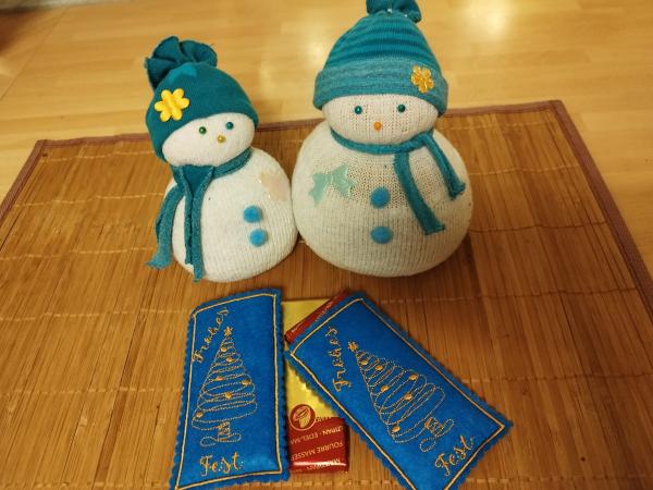 ITH - Stickdatei Schokoladenhülle Tannenbaum Spirale Merci Minitafeln